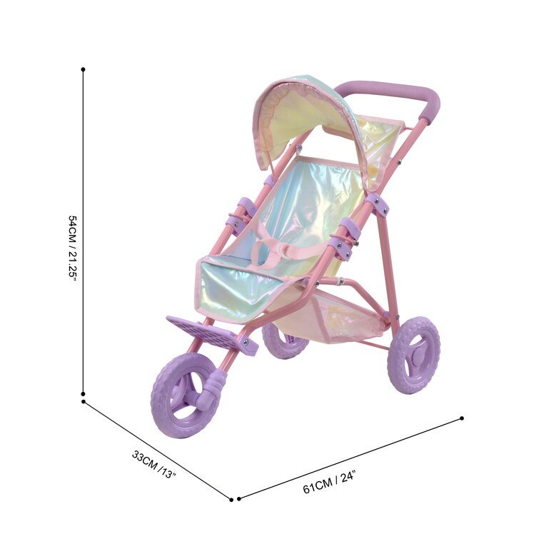 Baby doll deals jogging stroller